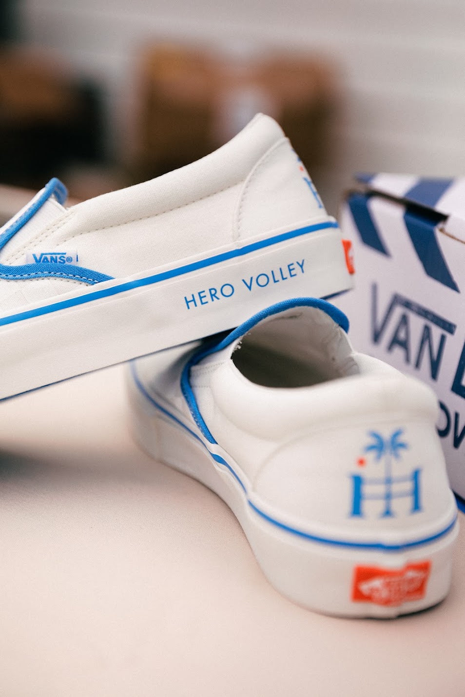 Hero Volley Customs - Vans Skate Slip-On