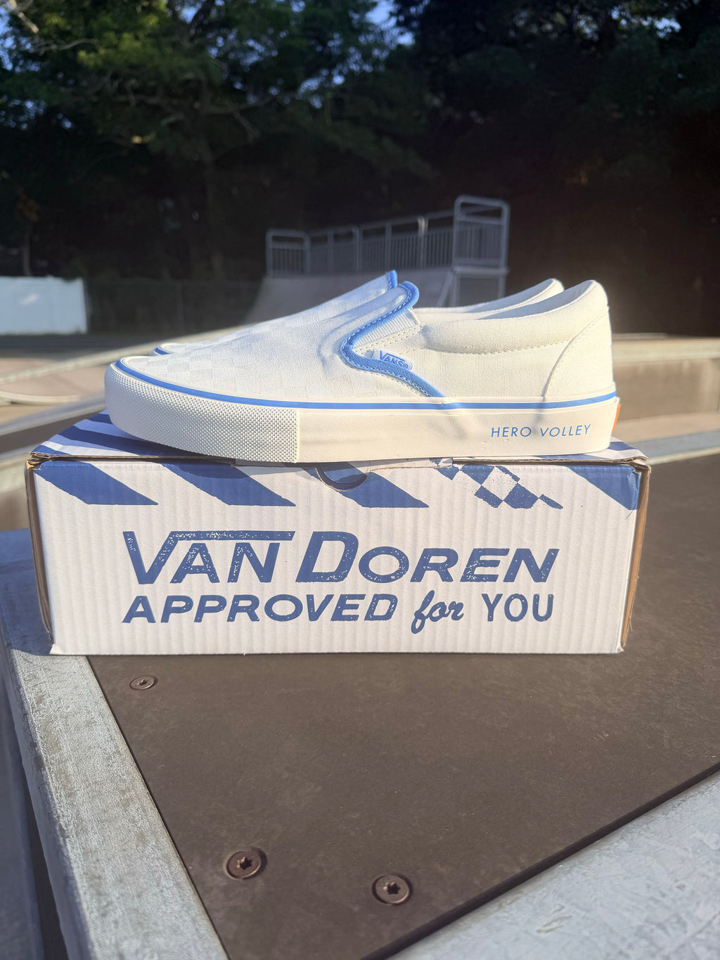 Hero Volley Customs - Vans Skate Slip-On
