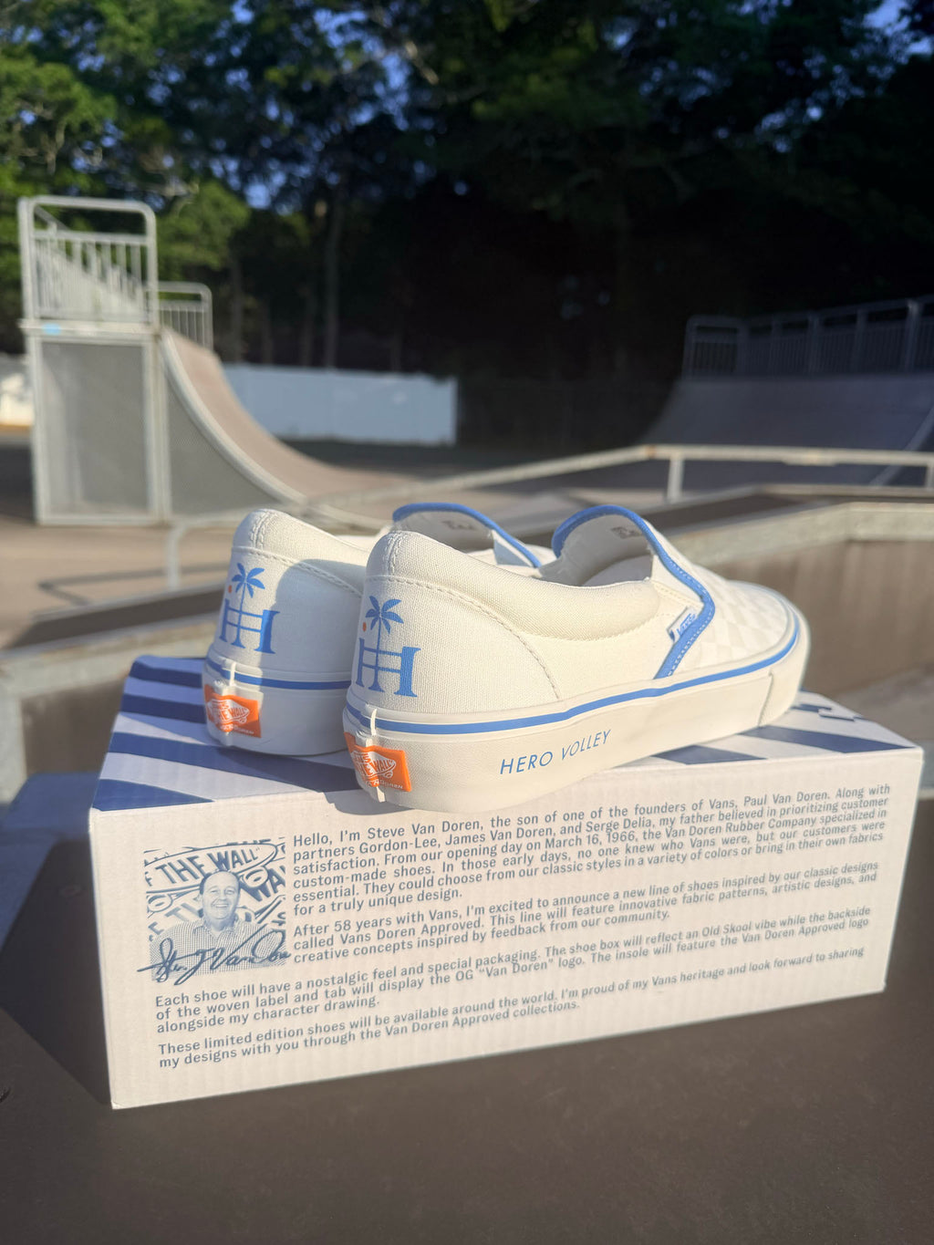 Hero Volley Customs - Vans Skate Slip-On