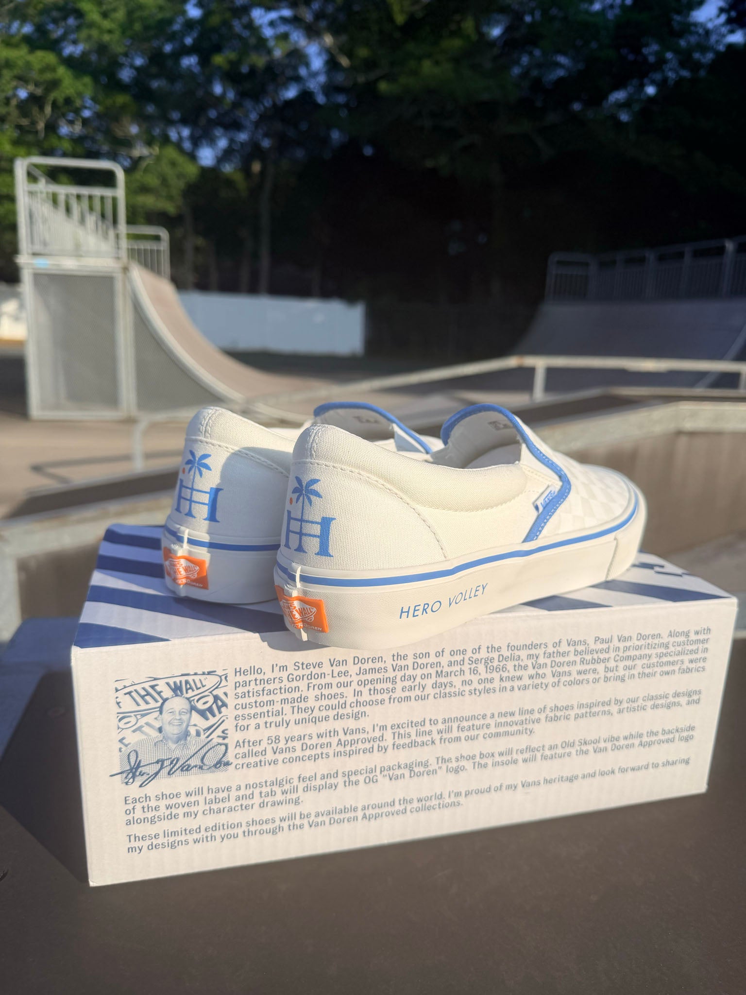 Hero Volley Customs - Vans Skate Slip-On