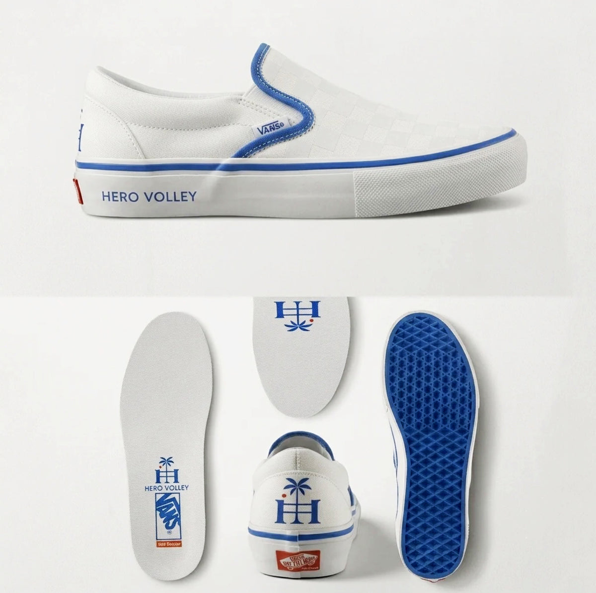 Hero Volley Customs - Vans Skate Slip-On